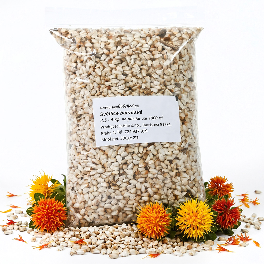 Carthame des teinturiers (graines / pâturage apicole) - 0,5 kg