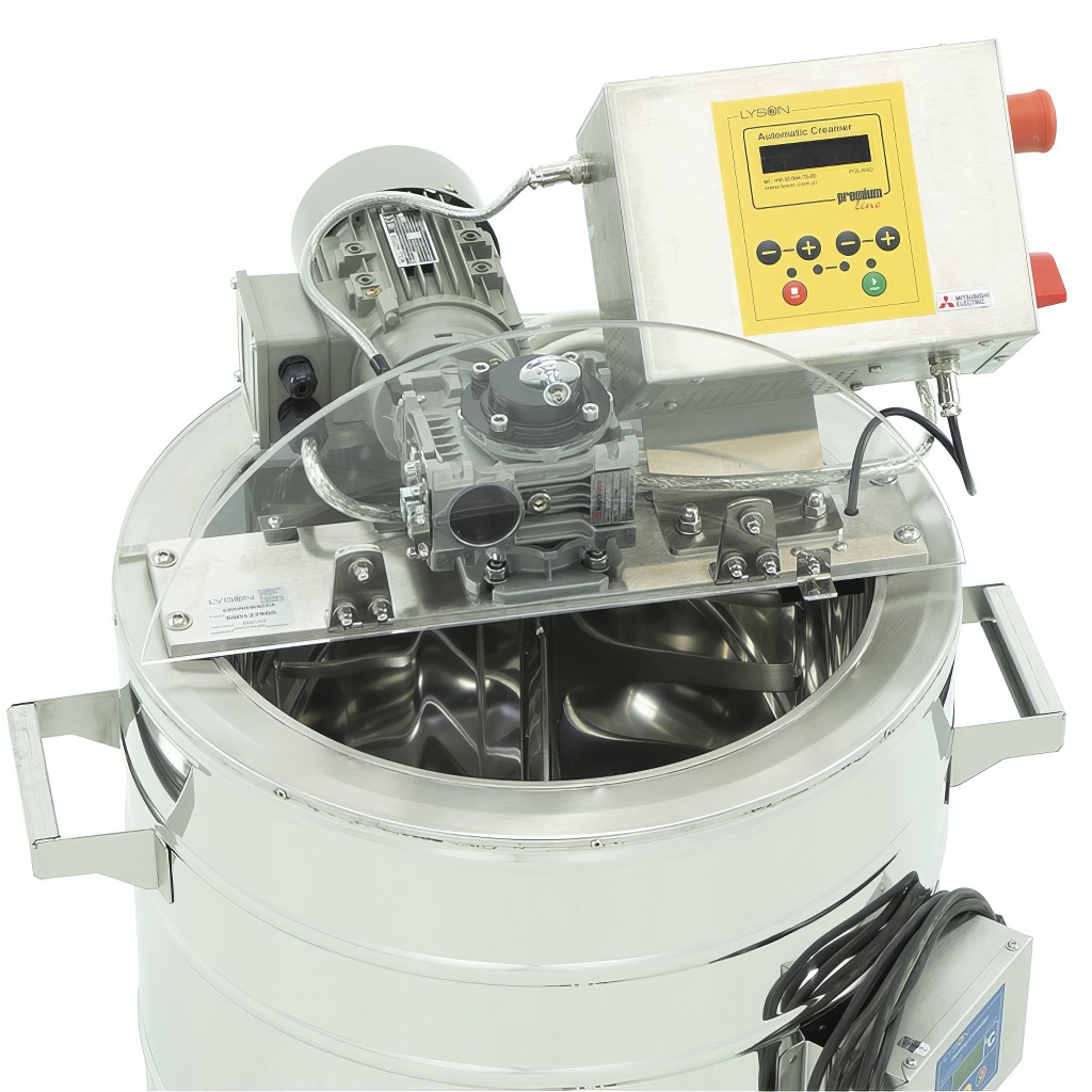 Appareil pour le crémage avec chauffage Lysoň PREMIUM 230V capacité 50-200 l - automatique