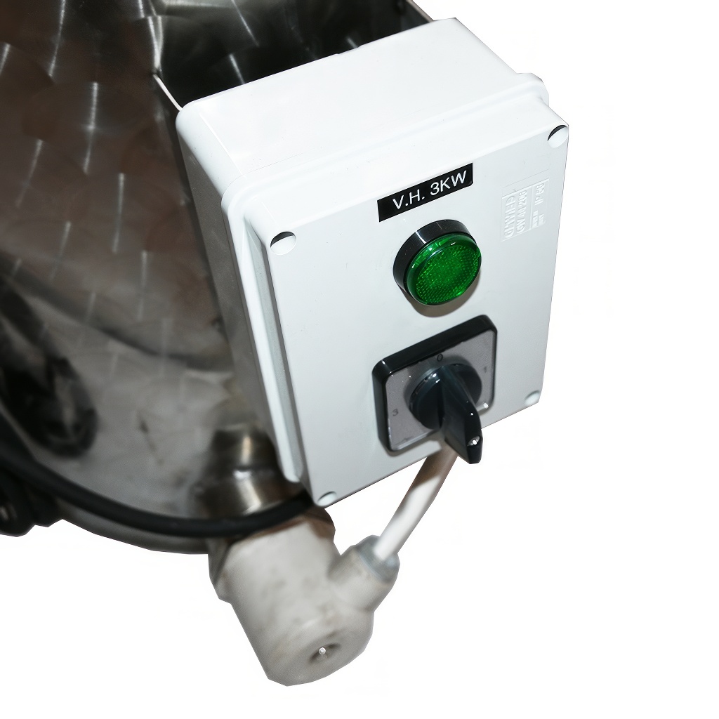 Fondoir à cire avec presse 35l - électrique 230 V