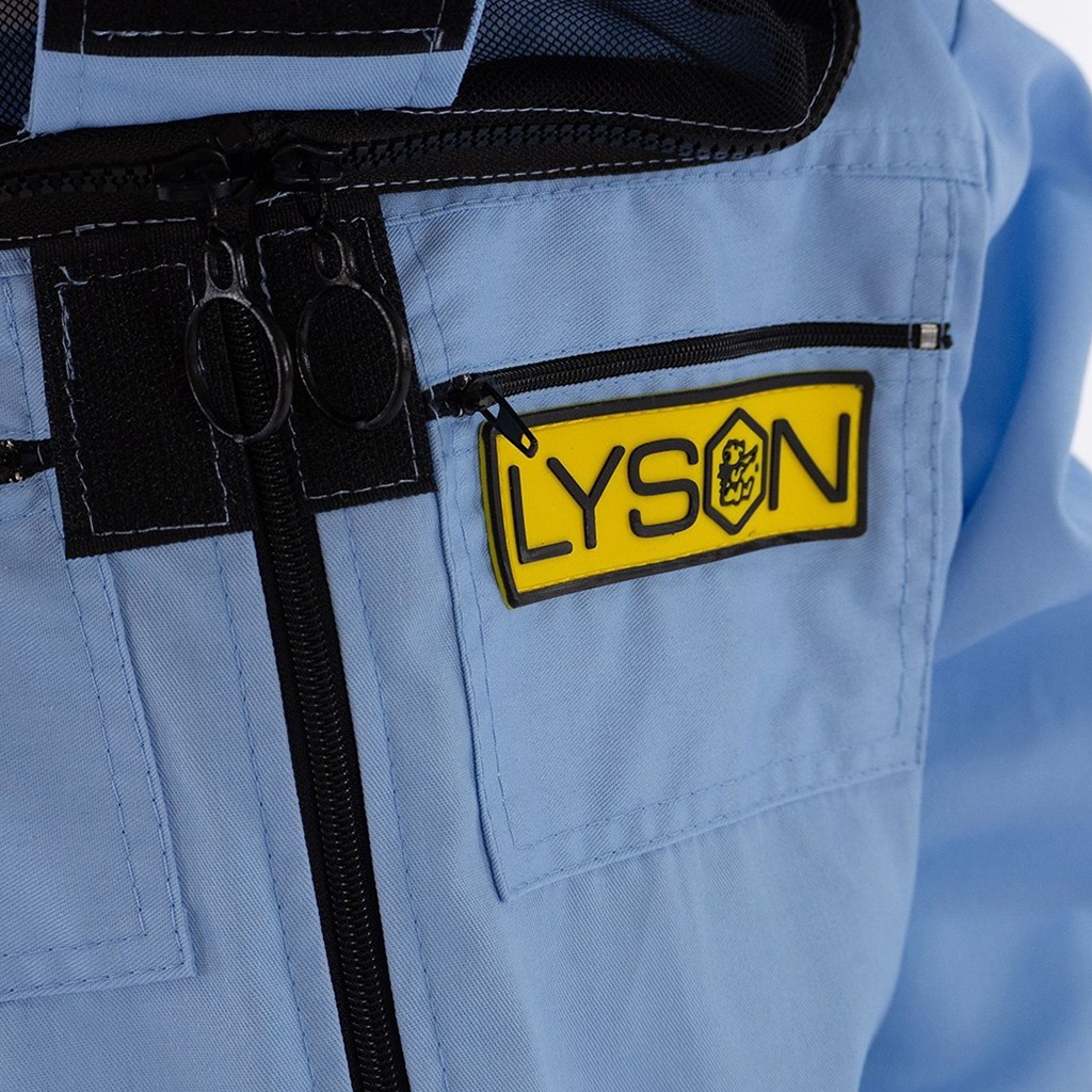 Combinaison d'apiculture avec chapeau - bleue - Lysoň, taille : S-XXXL