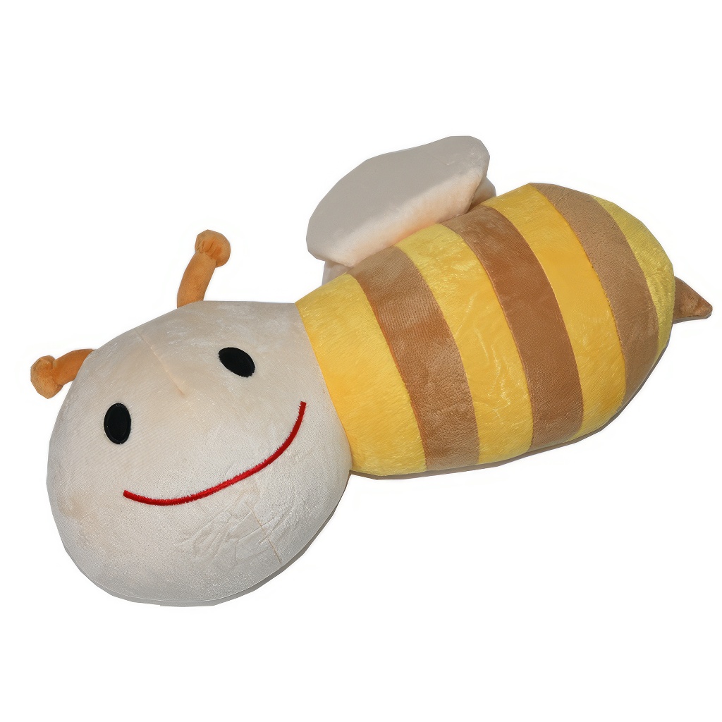 Coussin d'abeille en peluche BienoFun