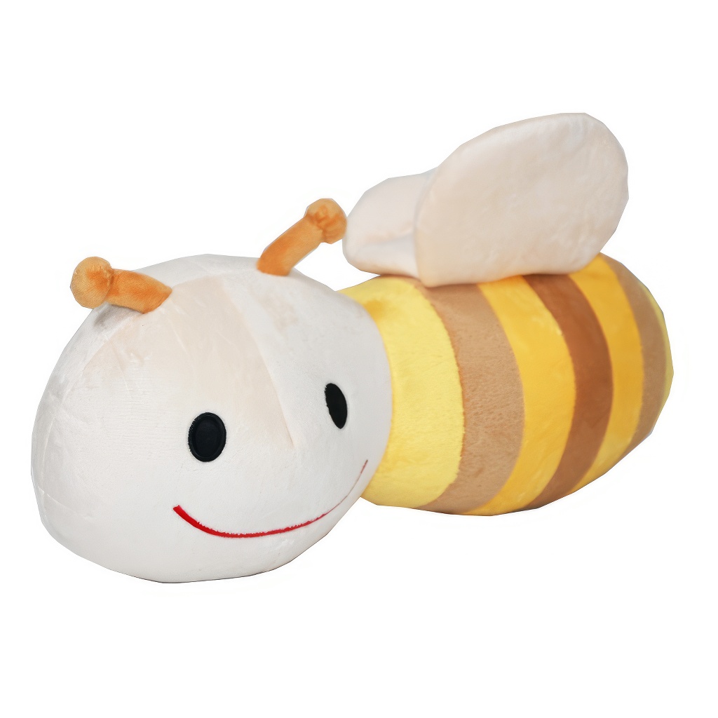 Coussin d'abeille en peluche BienoFun