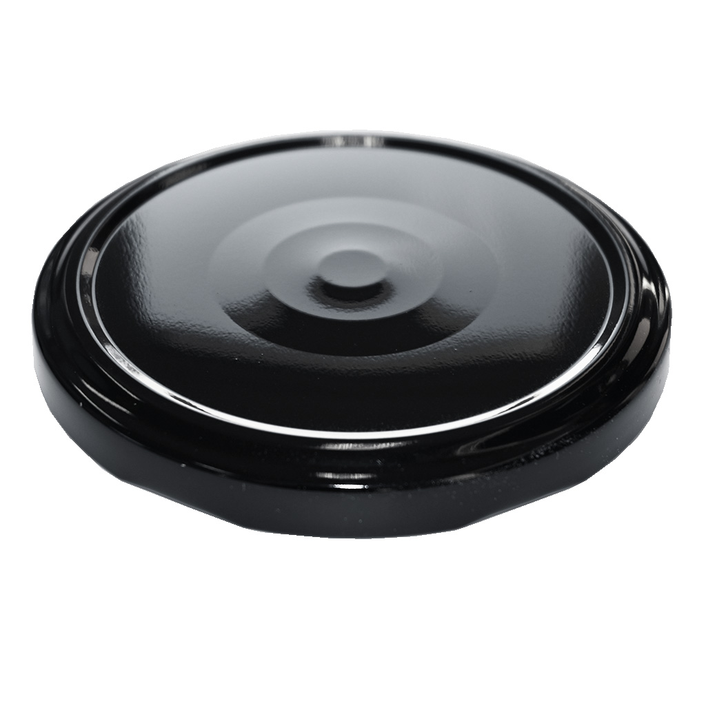 Couvercle de conservation pour pot TO 82 - RBS - noir - 700 pcs - carton complet