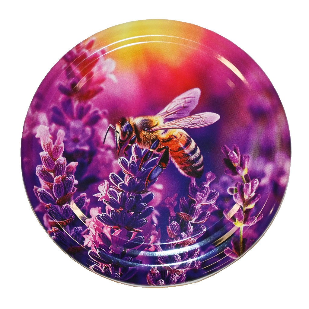 Couvercle pour pot TO 82 - Abeille et lavande 700 pcs - carton complet - HO17
