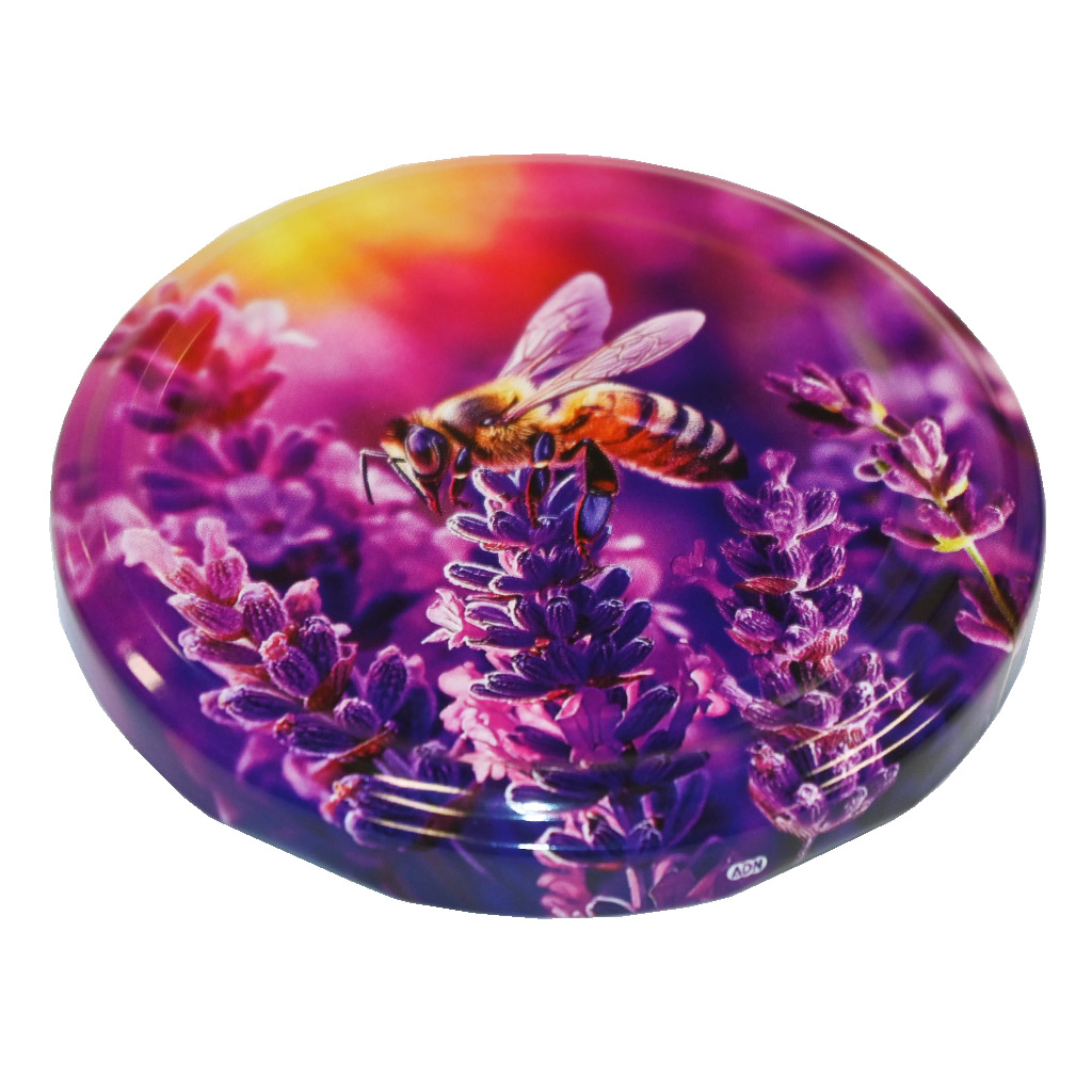 Couvercle pour pot TO 82 - Abeille et lavande 700 pcs - carton complet - HO17