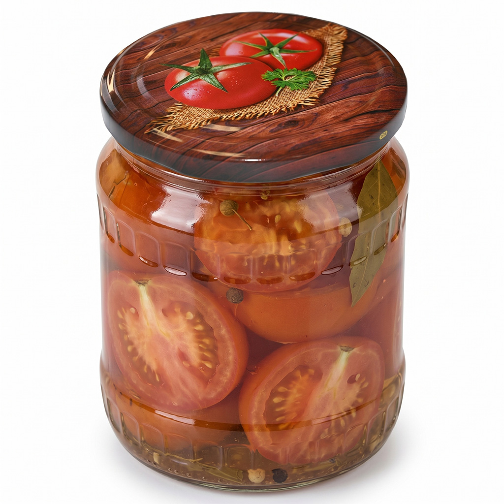 Couvercle de conservation pour pot TO 82 - RTS - Tomates - 700 pcs - carton complet