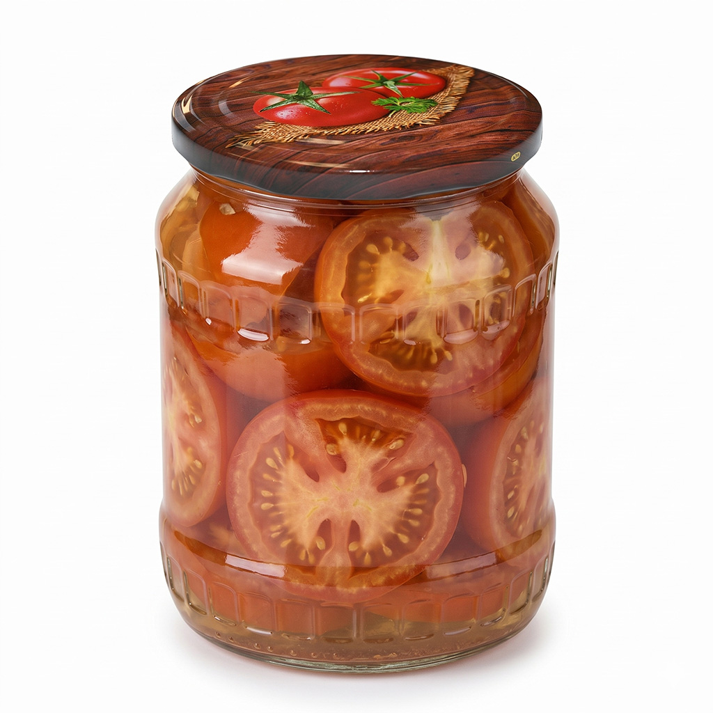 Couvercle de conservation pour pot TO 82 - RTS - Tomates - 700 pcs - carton complet