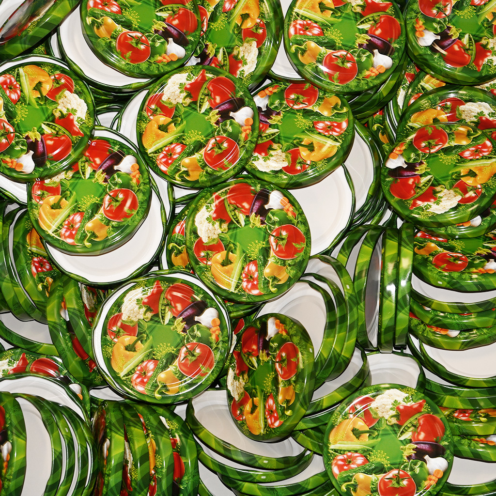Couvercle de conservation pour pot TO 82 - RTS - Légumes 2 - 700 pcs - carton complet